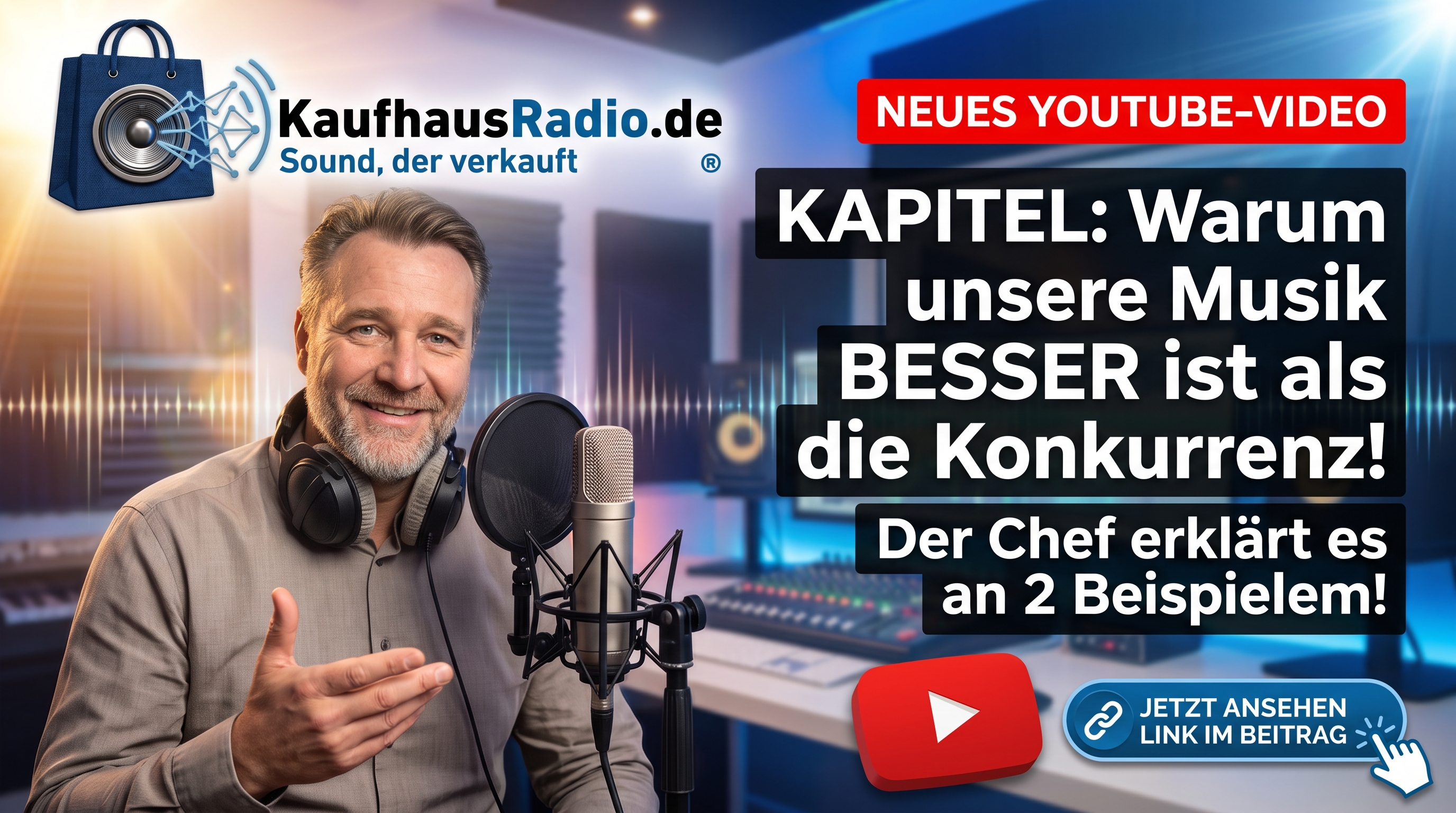 Video abspielen: Der Chef erklärt die Besonderheiten unserer Musik an zwei Beispielen.